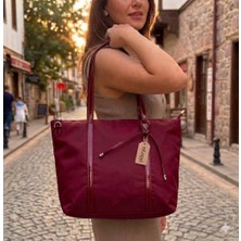 Aldorya Kumaş Shopper Omuz Çantası - Günlük Geniş El ve Kol Çantası