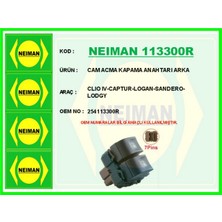Bescher Gldisptm Cam Acma Kapama Anahtari Arka Clio Iv-Captur-Logan-Sandero-Lodgy