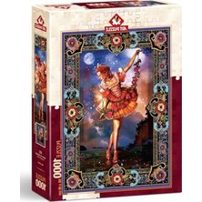 Die Grup 1000 Parça Ay Işığında Bale Temalı Eğlenceli Puzzle