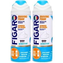 Figaro Tıraş Köpüğü Hassas Cilt 400 ml (2 Paketi)