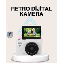 Die Grup 5k Dijital Kamera Otofokus Wifi Aktarım ve 18X Dijital Zoom