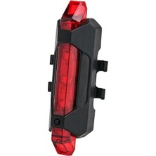 Die Grup Kırmızı LED Arka Stop Lambası, USB Şarjlı ve Parlak