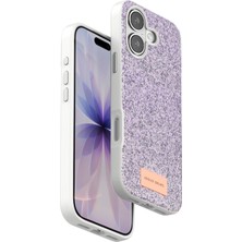 Nrzsnt Onegif  Iphone 17 Bright Simli Kapak - Lila