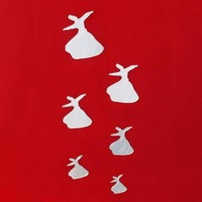 Pleksi Ayna Dekoratif Mevlana Duvar Süsü