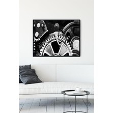 (PSTER10499) Modern Times - Asri Zamanlar Film Afişi Çerçeveli Tablo 4 (40X50CM)