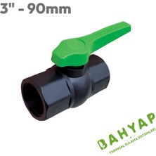 Bahyap Pvc Plastik Küresel Vana 90MM (3)