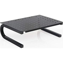 Hodbehod Masa Üstü Ekran Monitor Tv Laptop Yazıcı Yükseltici Metal Ayaklı Stand Organiser
