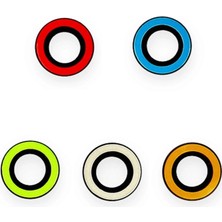 Colezium Iphone 11 Neon Fosforlu Kamera Lens - Yeşil