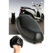 Die Grup Su Geçirmez Scooter Sele Kılıfı, Siyah Uyumlu Tasarım