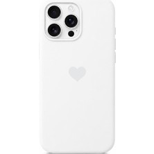 3gen Case iPhone 15 Pro Max Kalp Logolu Lansman Kılıf Içi Kadife Kaplamalı Kamera Yükseltili Silikon Kapak