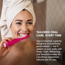 Foreo Issa 4 Elektrikli Diş Fırçası – 4’ü 1 Arada Şarj Edilebilir, Yumuşak Kıllar, Uzun Süreli Kullanım, Nazik Temizlik - Fuchsia