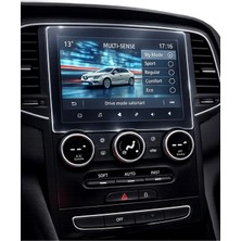 Glassmax Renault Megane Touch ve Icon Multimedya Ekran Koruyucu 2023-2025 Kırılmaz Şeffaf Nano Teknoloji