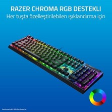 Blackwidow V4 x - Fortnite Edition Rgb'li Mekanik Oyun Klavyesi (Sarı Anahtarlar, 6 Özel Makro Tuşu, Doubleshot Abs Tuş Başlıkları) Qwerty Us Düzeni | Fortnite