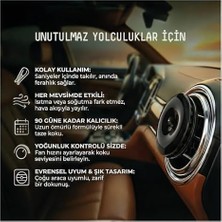 Vavana Spin Araba Klima Kokusu - Vanilya Paçuli Aromalı Oto Kokusu | Bpa & Sıvı Içermez | 90 Gün Etkili Araç Kokusu (Angelıc)