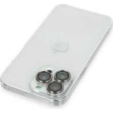 Bezos iPhone 13 Pro Kılıf Luko Lens Silikon -Yeşil