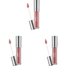 Dewy Lip Glaze Parlak & Dolgun Görünüm Veren Yapışmayan Dudak Parlatıcısı 021 Shıne Today (3 Paketi)
