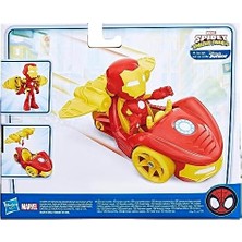 Spidey And His Amazing Araç ve Figür Iron Man