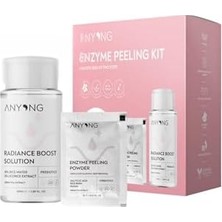 Anyong Enzim Peeling Kit (Papain Enzimi, Salisilik Asit & Pirinç Suyu) Akne Eğilimli Ciltler İçin Etkili Temizlik