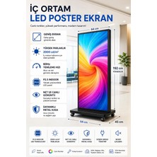 Farmatek Led Poster Ekran Indoor