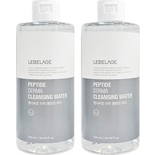 Peptit Içeren Makyaj Temizleme Suyu Lebelage Peptide Derma Cleansing Water (2 Paketi)
