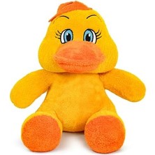 Özgüner Oyuncak 20-25 cm Figürlü Pelüş Ayıcık, 20 Cm,sevgiliye Hediye,plush Toys,ofis Hediyesi,iyi Ki Varsın,tişörtlü,ayıcık,,eşek,civciv,inek (Ördek)
