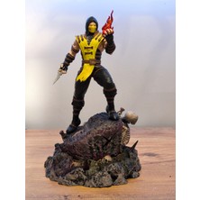 Pilovestik Scorpion Figür - Mortal Kombat - 25 cm 16K Reçine Baskı Özel Tasarım