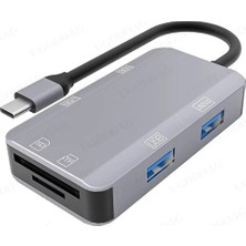 sbodurhome ZR785 6 In 1 NK-3049H Usb-C Multi-Function Çevirici