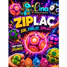 Lina - Zıplaç - Yeni Nesil Zıplayan Top Viral Oyuncak -3'lü Set