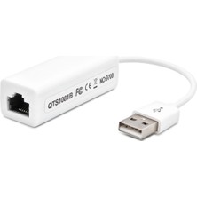 sbodurhome USB 2.0 Ethernet Adaptör 10/100 Mbps - Beyaz HDX5277