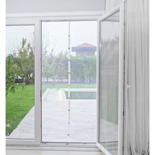 Empressco Mıknatıslı Kapı Sinekliği 105X210 Cm, Çift Taraflı Bant ve Cırtlı