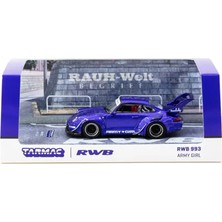 Tarmac Works 1/64 Rwb 993 Army Gırl Mavi