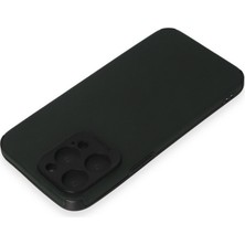 Bezos iPhone 15 Pro Max Kılıf Loop Deri Silikon - Yeşil