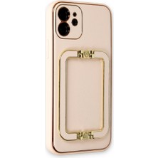 Elektrik Doktoru iPhone 12 Kılıf Coco Elit Kapak - Gold