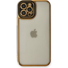 Elektrik Doktoru iPhone 12 Pro Max Kılıf Liva Lens Silikon - Siyah