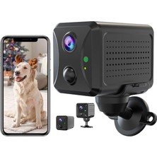 Sezy Şarjlı Mini Güvenlik Kamerası 1080p Full Hd Ip Kamera Uzaktan İzleme Uzun Süreli Kullanım