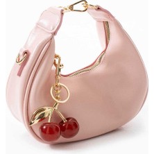 Legend Aksesuar Kadın Betty Model Charm Hediyeli Deri El ve Omuz Çantası