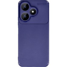 Elektrik Doktoru Redmi 13 4g Kılıf Auto Focus Karbon Kapak - Lacivert