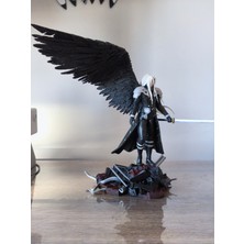 Pilovestik Epik Sephiroth Final Fantasy Vıı Remake Hayran Sanatı Heykeli - El Boyaması Koleksiyonluk Figür