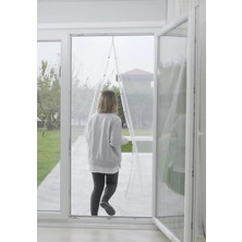 Empressco Mıknatıslı Kapı Sinekliği 90X210 Cm, Raptiye ve Cırt Bant ile Kolay Takım