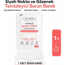 LEUREY Nose Strip, Siyah Nokta ve Gözenek Temizleyici Burun Bandı 1'li