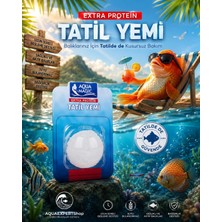 Aqua Magic Balık Tatil Yemi - Büyük Boy - Ekstra Protein - Tekli - Tatilde Uzun Süreli Güvenli Besleme - Balıklar Için Güvenli