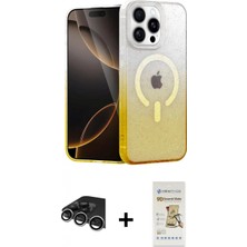 Pileli Store Pilelistore™ iPhone 14 Pro Max Kılıf Eksen Minimal Özel Seri - Siyah Mat Seramik Nano Ekran Koruyucu + Raze Metal Kamera Lens - Gs