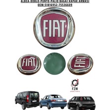 FZW Fıat Doblo (Db) 2001-2009/PALIO (Po) 2006>/ALBEA Sole/punto Bagaj Arması Bordo Ø 85MM Çap (Logo)