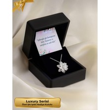 Organix Home Lotus Çiçeği 💎  Orijinal 925 Ayar Gümüş Kaplama Lotus Çiçeği Kolye
