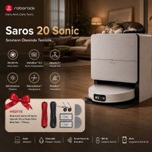 Roborock Saros 20 Sonic Istasyonlu Robot Süpürge
