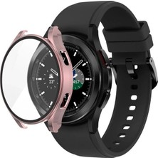 Colezium Watch 5 44MM Wall Camlı Kasa Ekran Koruyucu - Rose Gold