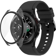 Colezium Watch 5 44MM Wall Camlı Kasa Ekran Koruyucu - Siyah