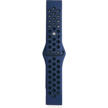 Colezium Watch 22MM Spor Delikli Kordon (Saat Değildir) - Lacivert-Siyah