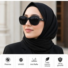Exeline Col 132 Yeni Premium Seri Polarize Kadın Güneş GÖZLÜĞÜ-POLARIZE-UV400-ANTI Refle 3lü Koruma 59*17*145 Ekartman
