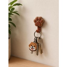 Pawellia 2'li Dekoratif Mini Askı, Anahtar Askılığı, Mini Kanca